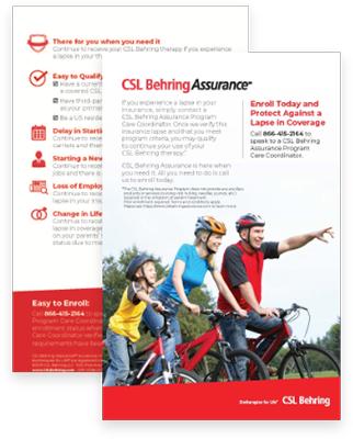 assurance program brochure